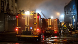 Reportan incendio en el histórico edificio de la Academia Naval de San Petersburgo