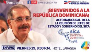 Danilo Medina hablará hoy en acto inaugural de la 51 Reunión de Jefes de Estado y de Gobiernos del SICA