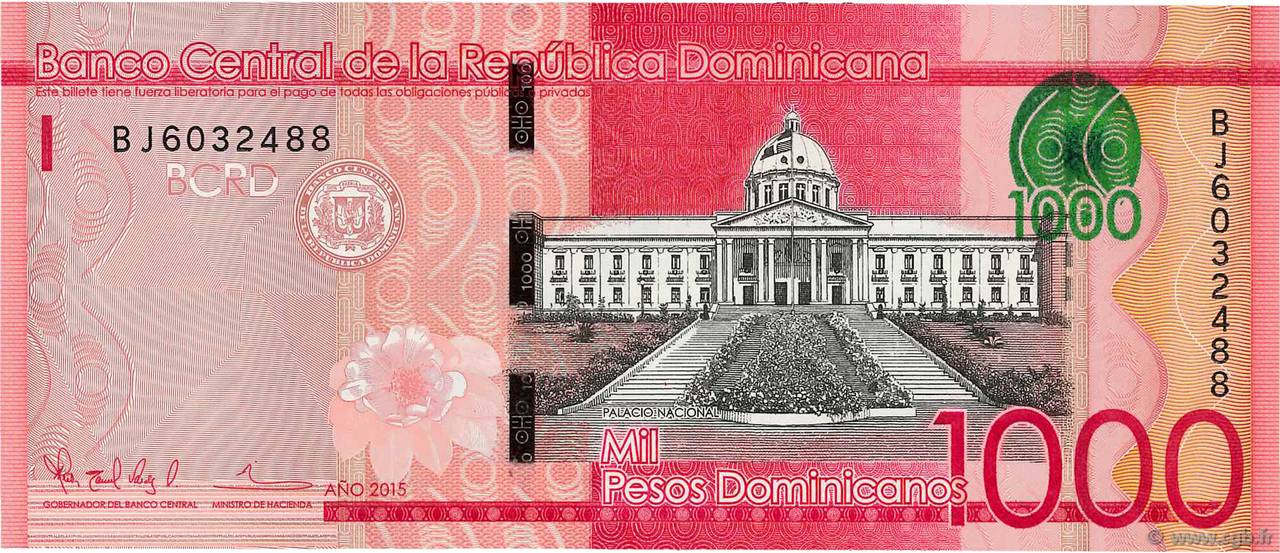 Banco Central desmiente circulación de billetes falsos de RD$1,000 pesos