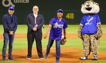 Lidom y Licey reconocen a Milton Morrison por apoyar el béisbol; hace lanzamiento de honor