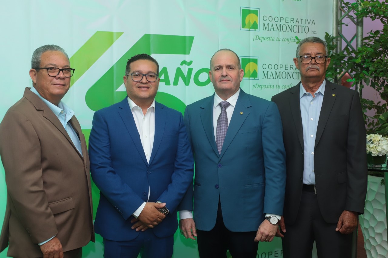 Cooperativa Mamoncito celebra su 45 aniversario siendo parte del crecimiento de los dominicanos