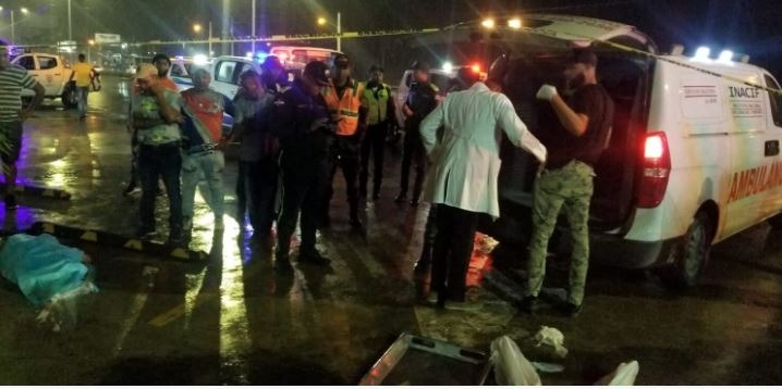 Dos muertos y cinco heridos en accidente en autopista Duarte tramo La Vega – Santiago