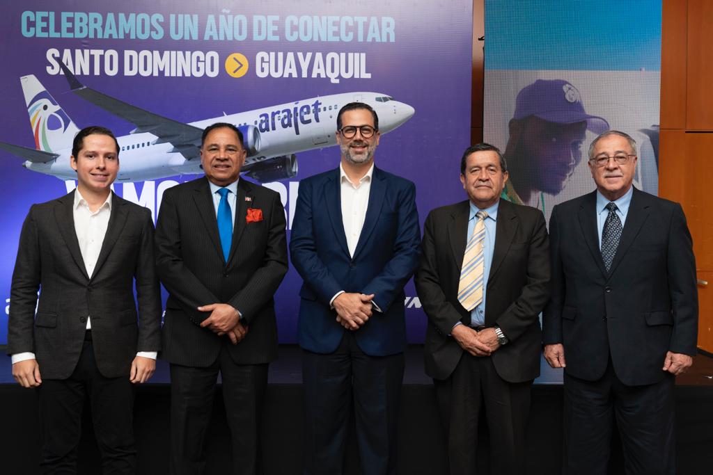 Arajet celebró su primer año operando en Ecuador