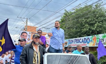 Gabriel Toribio encabeza multitudinaria marcha en Tamboril