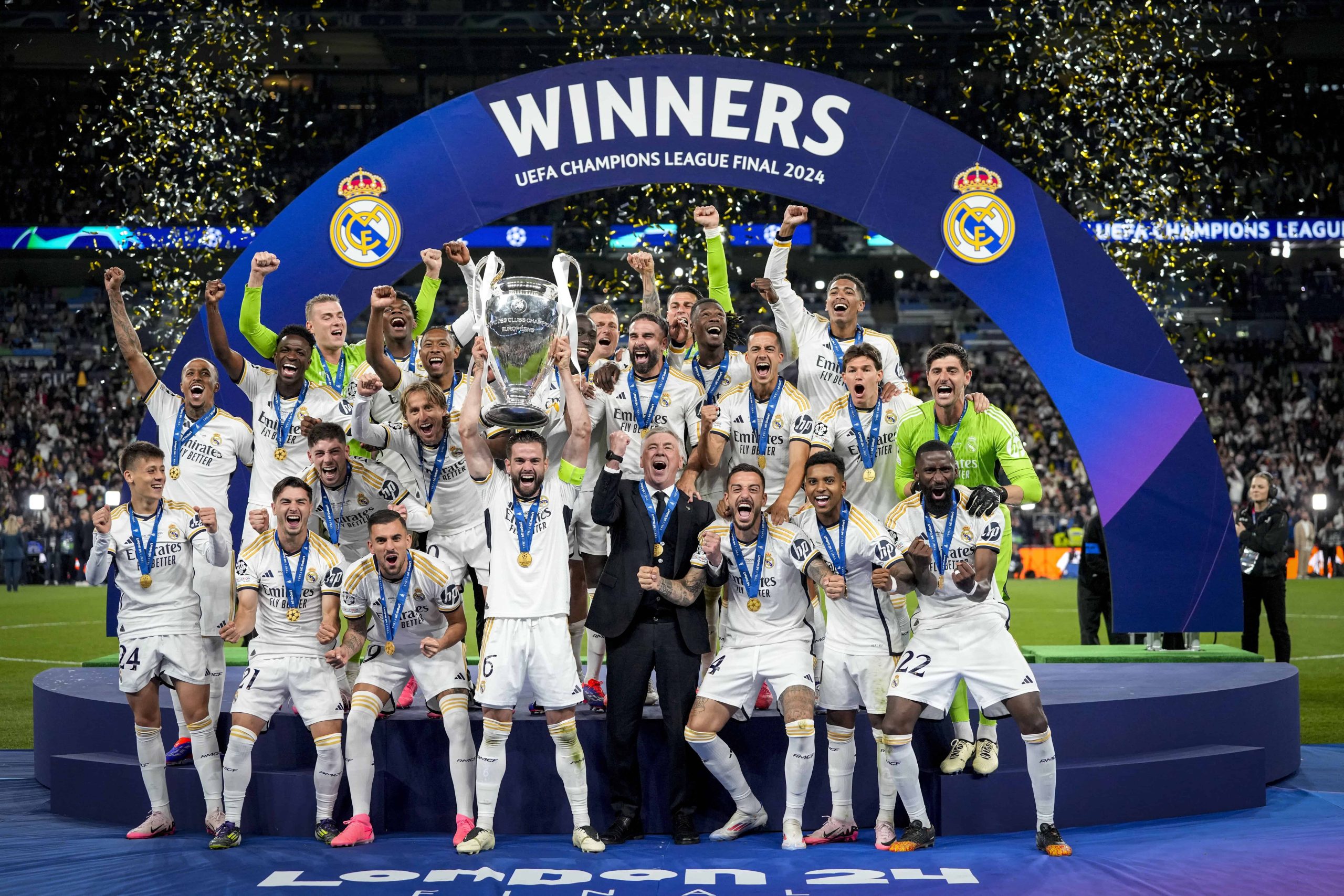 Real Madrid extiende su reinado europeo y gana decimoquinta Champions