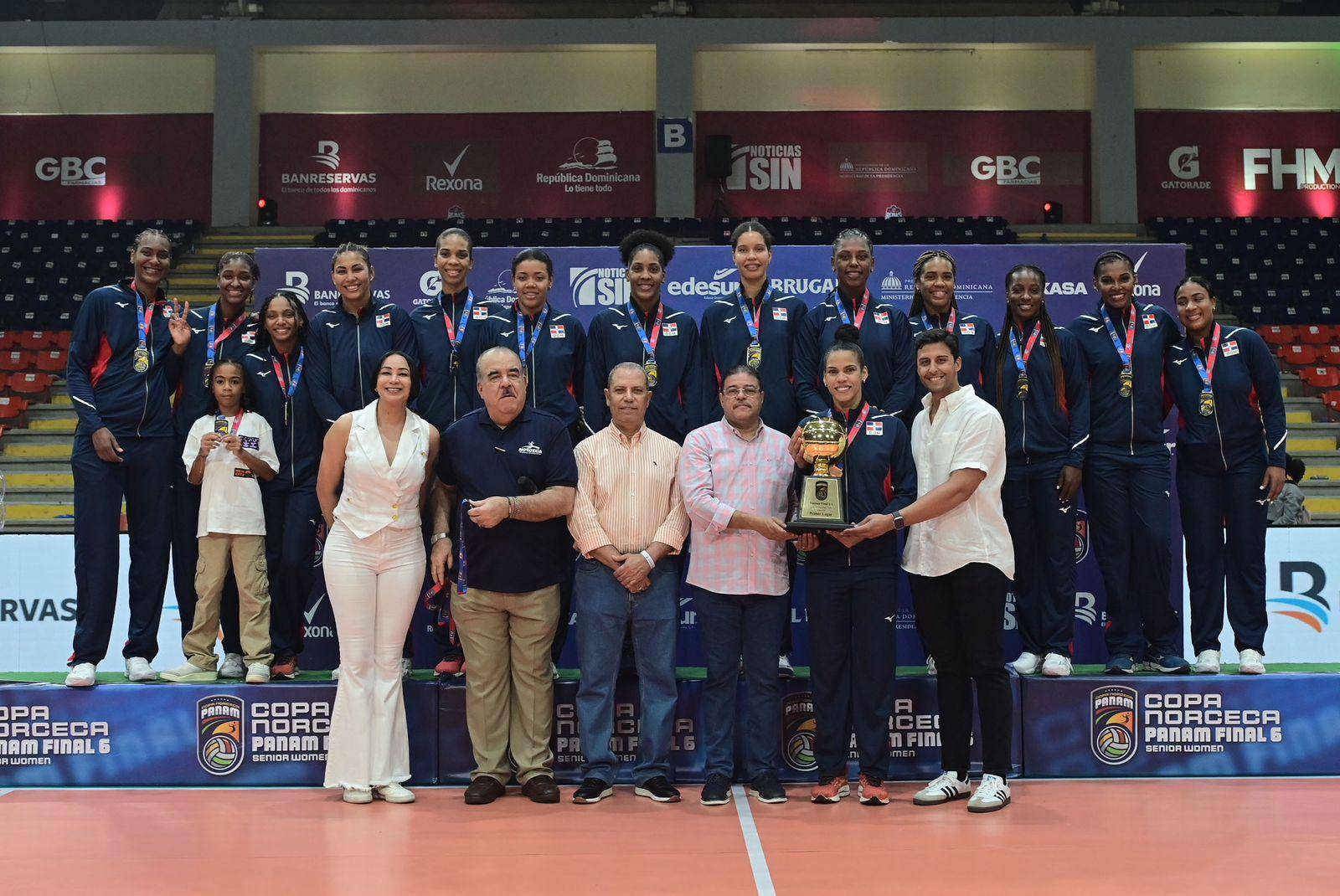 Reinas del Caribe ganan el oro en el torneo Final Six al vencer a EEUU