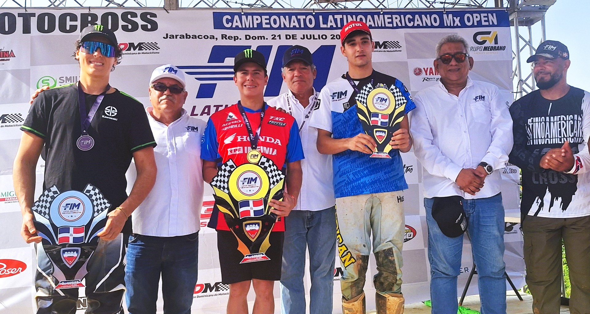 Boliviano Antezana campeón Latinoamericano de Motocross MX Open del domingo en Jarabacoa