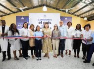 Vicepresidenta Raquel Peña inaugura escuela y Caipi en Santo Domingo Norte