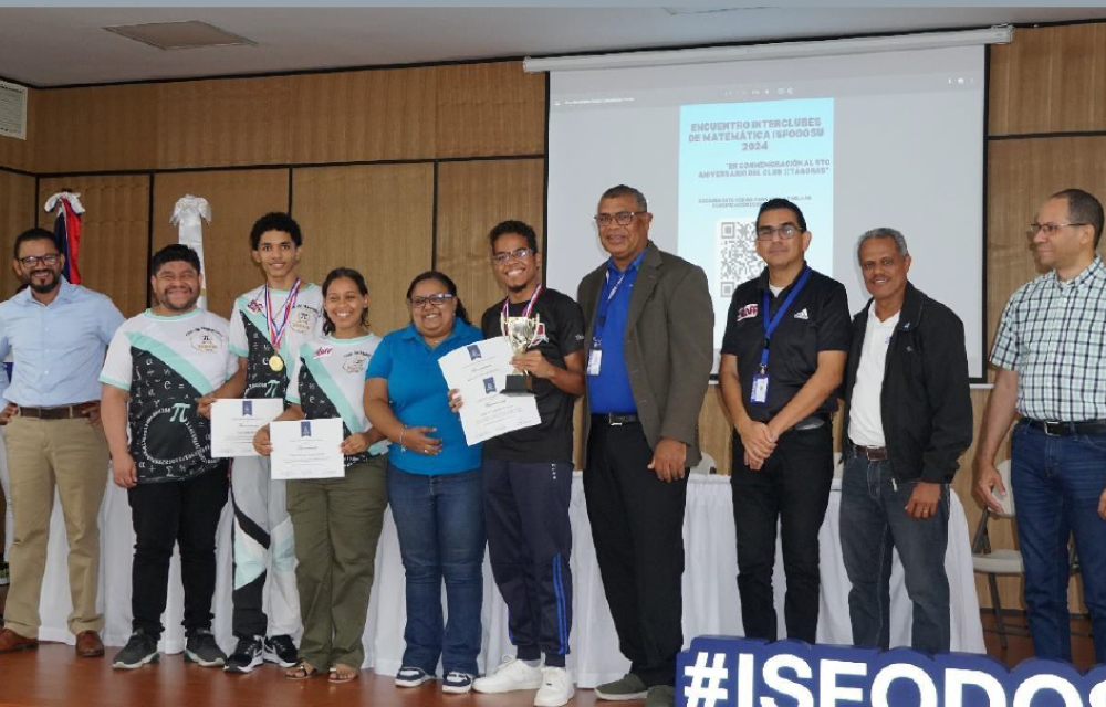 ISFODOSU realiza en Santiago encuentro con clubes de matemáticas con 180 estudiantes de Educación de sus recintos en el país