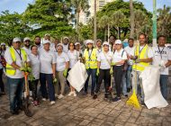 BANDEX y el Ministerio de Medio Ambiente realizan jornada de limpieza en Playa Güibia