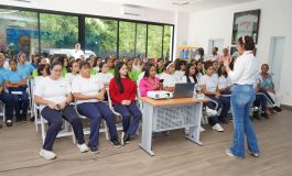 Senador Carlos Gómez y el equipo de gestión social realizaron charla para prevención del Cáncer de Mama